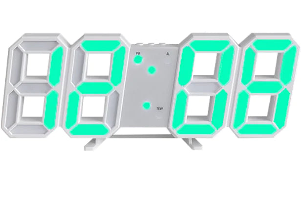 Simple LED Wall Alarm Clock