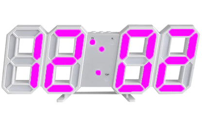 Simple LED Wall Alarm Clock